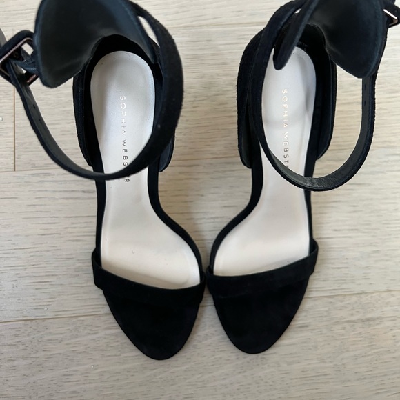 Best selling Sophia Webster “Nicole “ black suede heel. - Picture 2 of 4